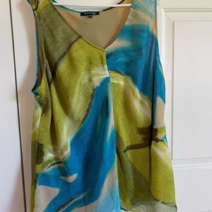 Sleeveless Top - 22W - Evan-Picone